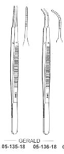 Gerald Dressing Forcep, Straight